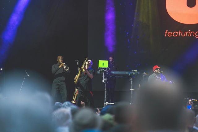 UB40 featuring Ali Campbell playing an amazing set. Photos by Cuffe and Taylor and The Piece Hall Trust
