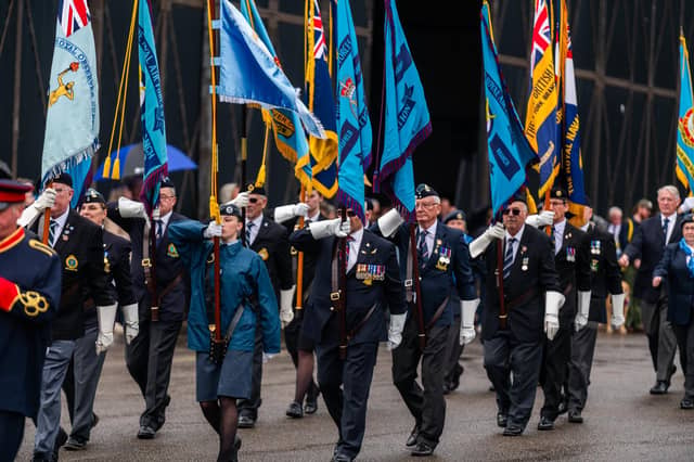 The moving event paid tribute to men and women who served Britain and the Commonwealth and Allied nations during times of conflict. Picture: James Hardisty. Date: 6th September 2026.