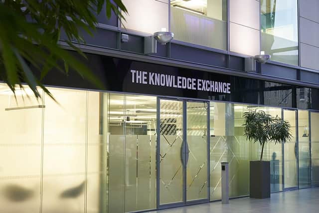 The new Knowledge Exchange Hub at Leeds Beckett University.