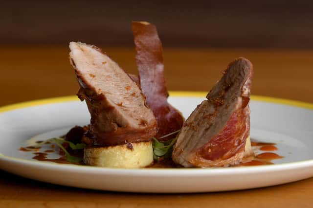 Pork Fillet and Damson. Picture by Simon Hulme