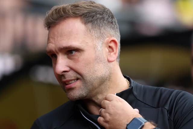 There is doubt surrounding John Eustace's position at Birmingham City. Image: Morgan Harlow/Getty Images