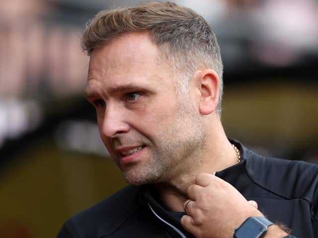 There is doubt surrounding John Eustace's position at Birmingham City. Image: Morgan Harlow/Getty Images