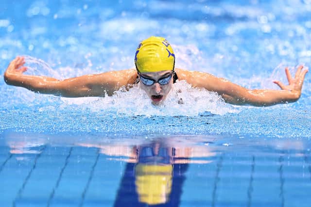 Leah Schlosshan, formerly of City of Leeds, won a bronze in the 50m butterfly at the Aquatics GB Championships (Picture: Getty Images)