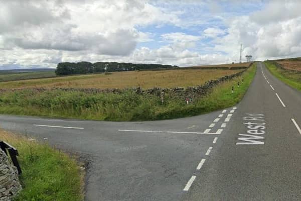 The crash happened at this junction between Skipton and Colne
