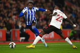 UNCONCERNED: Dominic Iorfa is not thinking about his contract situation at Sheffield Wednesday