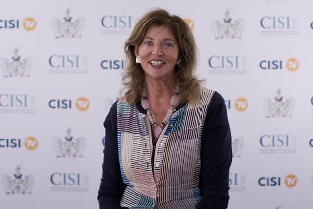 Tracy Vegro, chief executive of the Chartered Institute for Securities & Investment said the organisation is working hard to improve diversity within the financial services sector. Picture: CISI