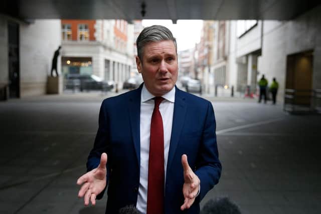 Sir Keir Starmer says scrapping the uplift would mean 'millions of families face a £1,000 per year shortfall in the midst of a historic crisis' (Photo: Hollie Adams/Getty Images