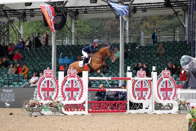 Alena Hughes from Doncaster has one eye on The Olympics in future as she progresses her showjumping career.
