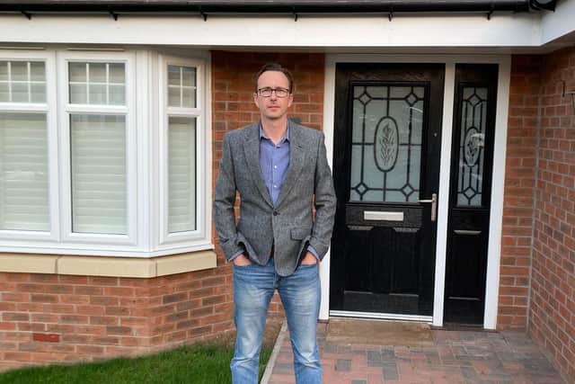 Chris Lambert and his Sarah wife bought the house in Cutlers Walk, in Wickersley near Rotherham, for £350,000 from Harron Homes last September.