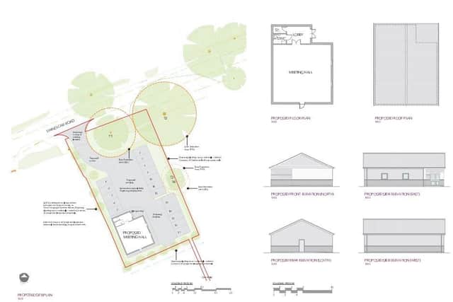 The plans for the hall