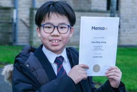 12-year-old Cyrus Leung has scored an incredible 160 on the Mensa IQ test. (Photo courtesy of Dean Atkins)