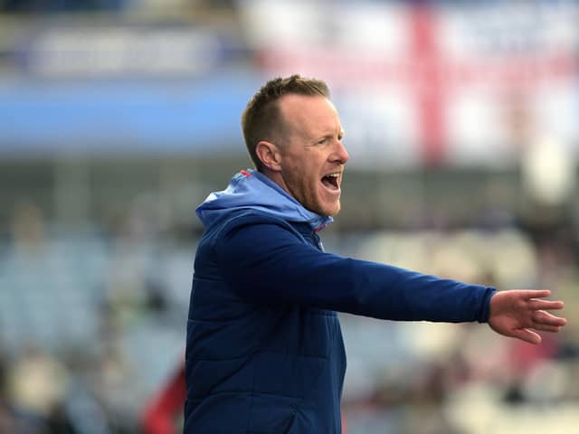 Huddersfield Town interim manager Jon Worthington. Picture: Jonathan Gawthorpe