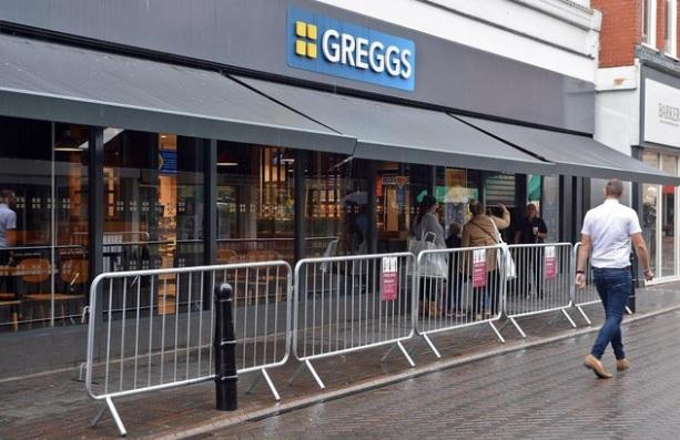 Darren Pagliano writes: "You can get a Greggs every half mile."