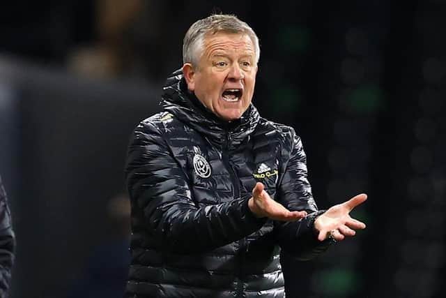 Sheffield United manager Chris Wilder. Picture: Getty Images.