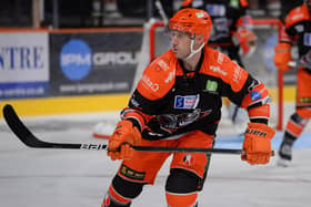 EXIT STRATEGY: Jonathan Phillips is to hang up his skates at the end of this season, after first joining Sheffield Steelers back in 2006, making over 1,000 appearances. Picture courtesy of Dean Woolley/Steelers Media/EIHL