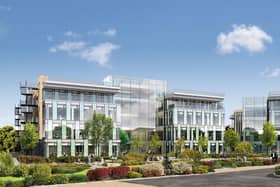 Development and investment group Munroe K has submitted a planning application for the new Station Plaza office development at White Rose Park (Photo supplied by Munroe K)