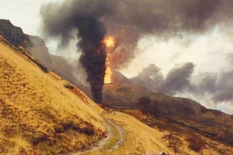 Railway tunnel incident between Yorkshire and Lancashire, 1984