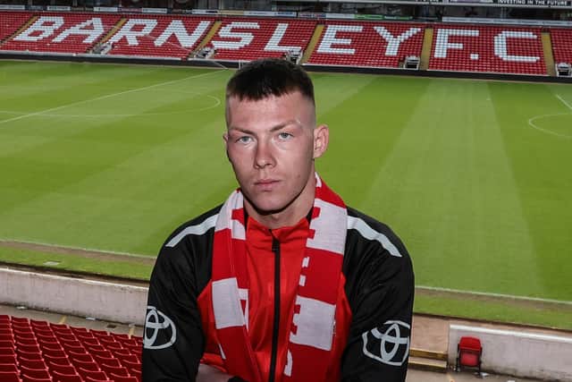 Kacper Lopata is Barnsley's first signing of the summer (Picture: Barnsley Football Club)