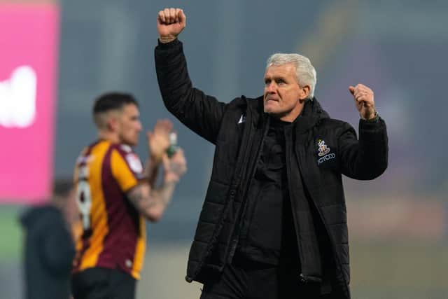 ENJOYMENT: Bradford City manager Mark Hughes thinks a tactical tweak has been well received by his players