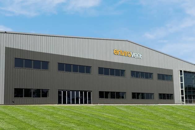 Ventilation manufacturer EnviroVent has relocated to a purpose-built zero carbon headquarters in Harrogate.