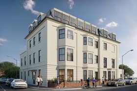 Luxurious two-bedroom apartment at the redeveloped Villa Esplanade, £225,000, www.nicholsons.uk.com