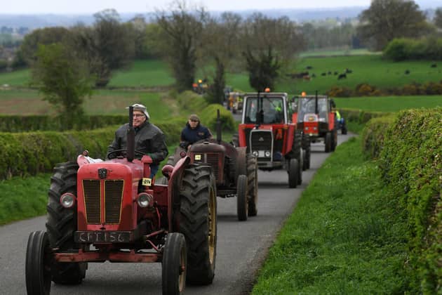 The event is organised by the West Yorkshire group of the National Vintage Tractor and Engine Club (NVTEC), which serves an area covering the former West Riding.The third Brian Chester Road Run around villages near Ripon organised by the West Yorkshire group of the National Vintage Tractor and Engine Club (NVTEC) in memory of local farmer, founding Tractor Fest member and former NVTEC chairman Brian Chester in anticipation of Tractor Fest at Newby Hall in June. 13th April 2024Picture Jonathan Gawthorpe