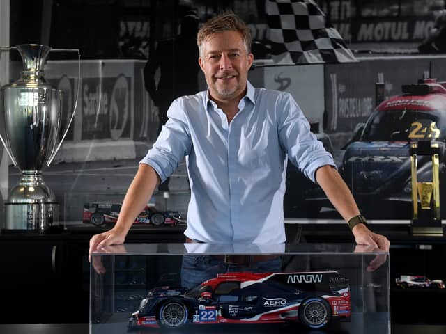 FAST LANE: Richard Dean, owner of United Autosports Picture: Simon Hulme