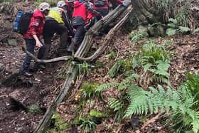 Rescued walker treated in Sheffield after suffering serious head injury in Peak District fall