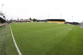 Harrogate Town will not be in action this weekend. Image: Pete Norton/Getty Images