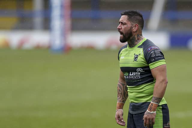 Rangi Chase pictured in action for West Wales. (Photo: Paul Currie/SWpix.com)