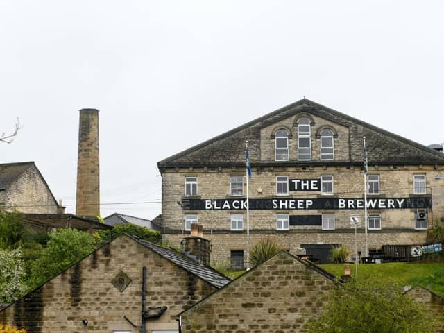 The Black Sheep Brewery on the hill at the entrance to Masham. Picture: Gary Longbottom
