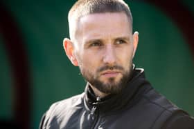 Barnsley head coach Conor Hourihane. Photo: Tony Johnson.