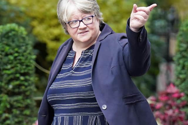 Health and Social Care Secretary and Deputy Prime Minister Therese Coffey arrives at 10 Downing Street, London. Picture: James Manning/PA Wire