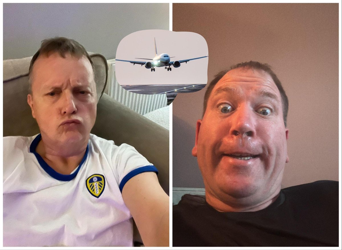Leeds United at Wembley: Yorkshire pair to leave families on Ibiza holiday for 24-hour mad dash back to Wembley for Leeds United match