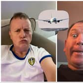 Dean Fairbrother and his friend Liam Cooper have had a holiday to Ibiza booked with their families for months.However, when Leeds United reached Wembley, the quick thinking season ticket holders got to work to hatch a plan to return to England to watch the match.