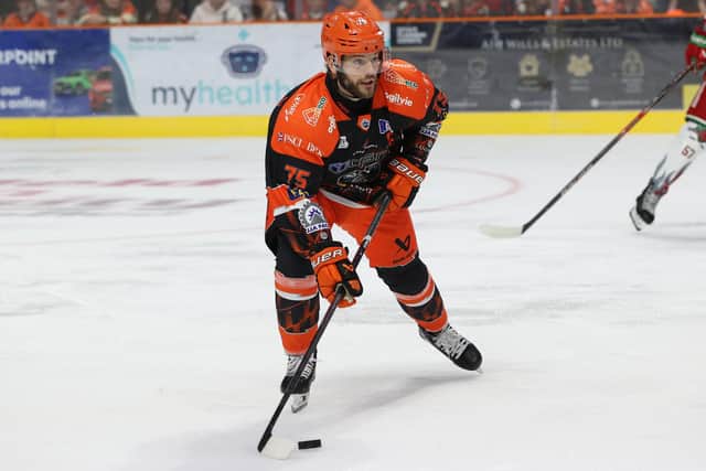 MISSING: Captain Rob Dowd hasn't iced for Sheffield Steelers since October 3. Picture: Hayley Roberts/Steelers Media.