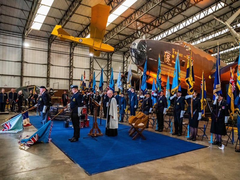 The moving event paid tribute to men and women who served Britain and the Commonwealth and Allied nations during times of conflict. Picture: James Hardisty. Date: 6th September 2026.
