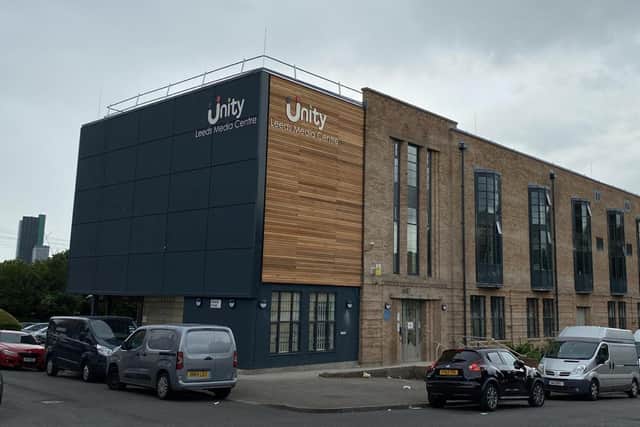 Building work has been completed in a major redevelopment of Leeds Media Centre. (Photo supplied by Unity Enterprise)