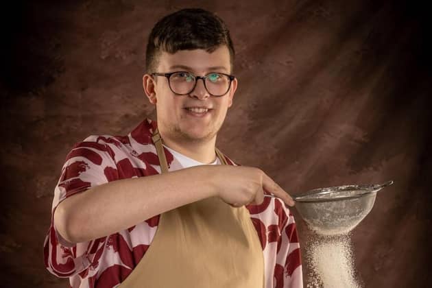 Rowan on GBBO series 14. (Pic credit: Channel 4)
