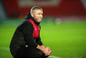 Doncaster Rovers boss Grant McCann, who returns to former club Peterborough United in the FA Cup on Saturday. Picture: Bruce Rollinson.