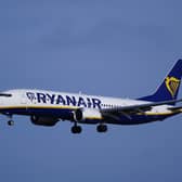 Ryanair has revealed quarterly profits slumped by more than a third as the price of jet fuel doubled due to the Iran war and the airline lowered fares to boost demand. (Photo by  Peter Byrne/PA Wire)