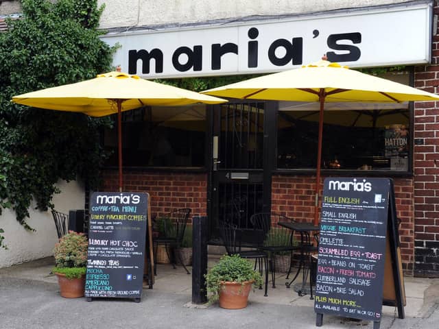 The listing states Maria’s has a weekly turnover average of between £2,000 and £2,500. Image: Steve Riding