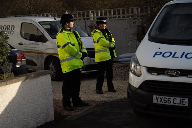 The woman, 53, was held at the scene and is being quizzed by murder detectives probing the death of the 54-year-old man in West Cowick, East Yorks