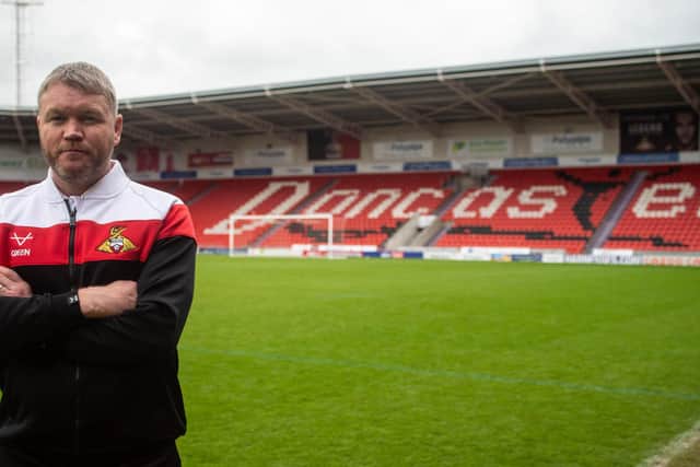 New Doncaster Rovers manager Grant McCann. Picture: Heather King/DRFC