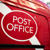 A post office van in Aldwych, central London. PIC: James Manning/PA Wire