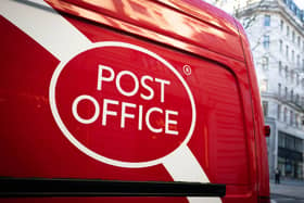 A post office van in Aldwych, central London. PIC: James Manning/PA Wire