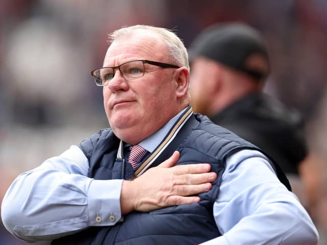 Steve Evans is hoping to take Rotherham United back to the Championship next season. Image: George Wood/Getty Images