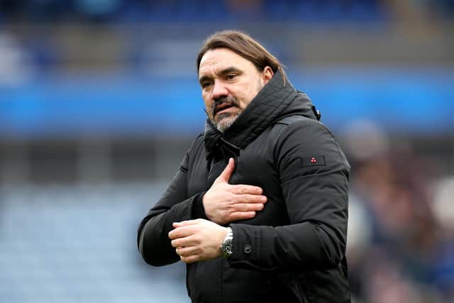 Daniel Farke has provided updates regarding Leeds United's current injuries. Image: Ed Sykes/Getty Images