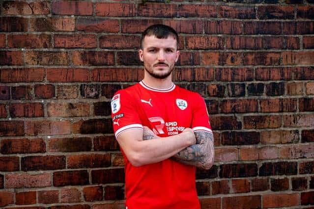 Barnsley defender Tom Edwards, who spent time in the USA with New York Red Bulls. Picture courtesy of Barnsley FC.