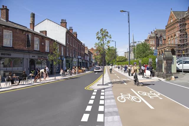 Great George Street Artist's Impression. (Pic credit: Leeds City Council)